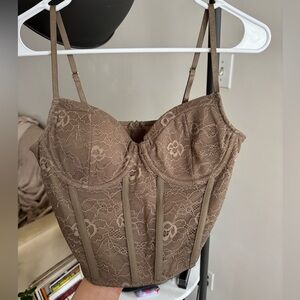 🫒 Lace Corset Top | Size L